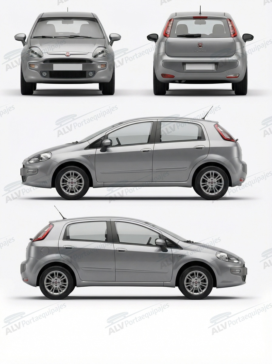 Fiat Grande Punto 5p (III/199 - techo normal) (2006-->2012)