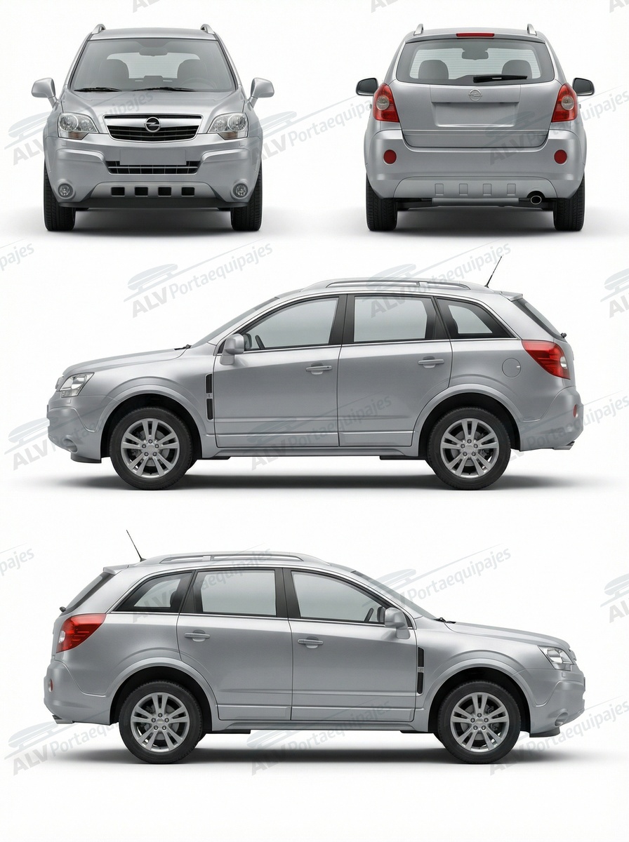 Opel / Vauxhall Antara 5p (railing) (2007-->2011)