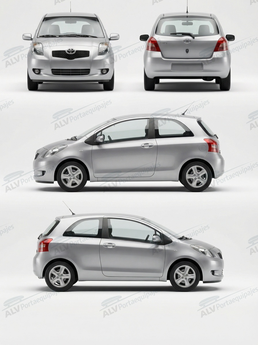 Toyota Yaris 3p (II/XP90 - techo normal) (2006-->2011)