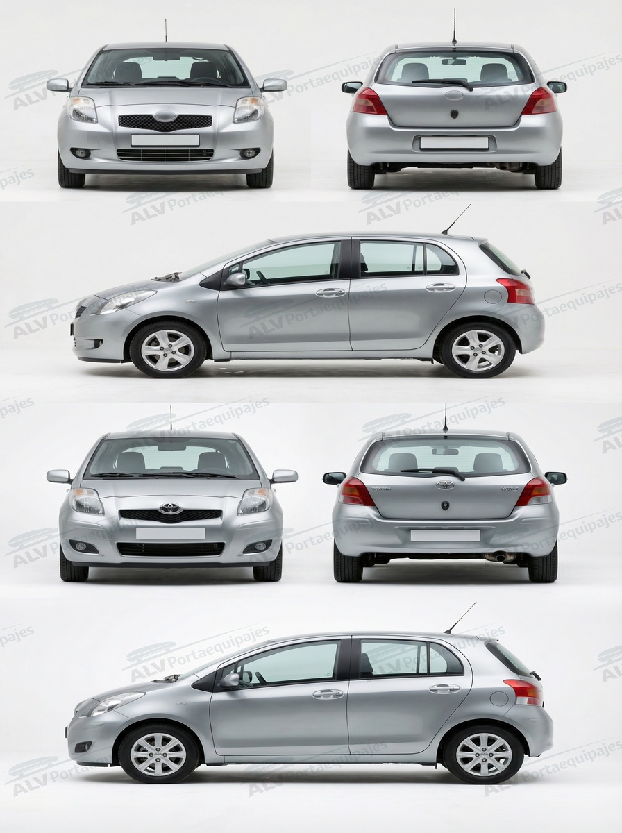 Toyota Yaris 5p (II/XP90 - techo normal) (2006-->2011)