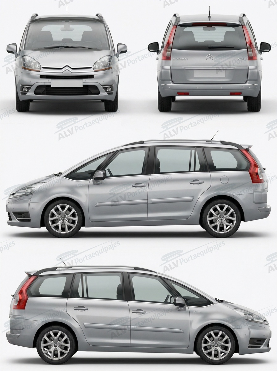 Citro&euml;n C4 Grand Picasso (I - railing) (2007-->2013)