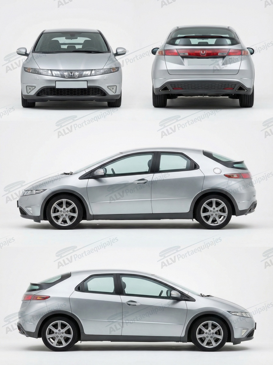 Honda Civic 5p (VIII - techo normal) (2006-->2012)