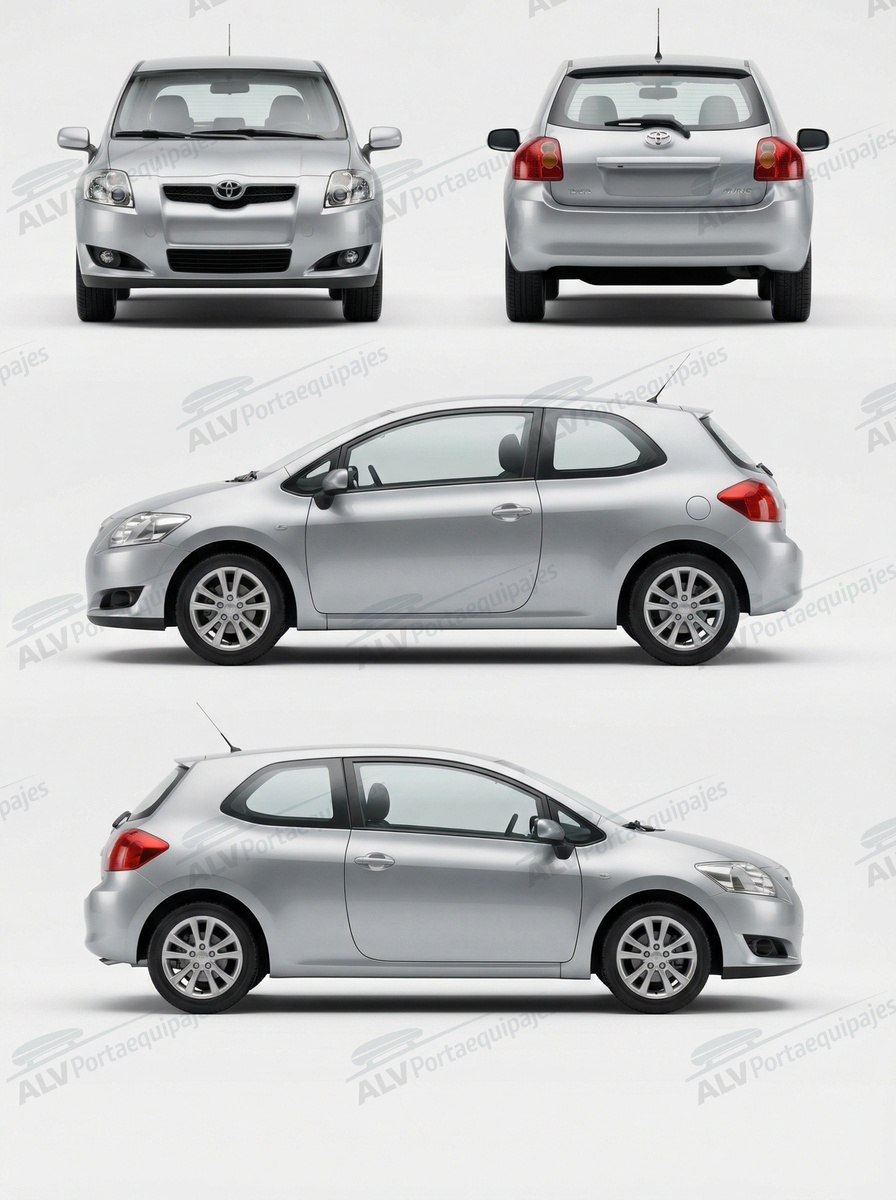 Toyota Auris 3p (I/E150 - techo normal) (2007-->2013)