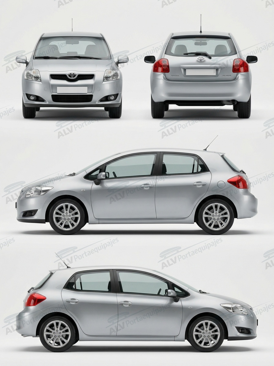 Toyota Auris 5p (I/E150 - techo normal) (2007-->2013)