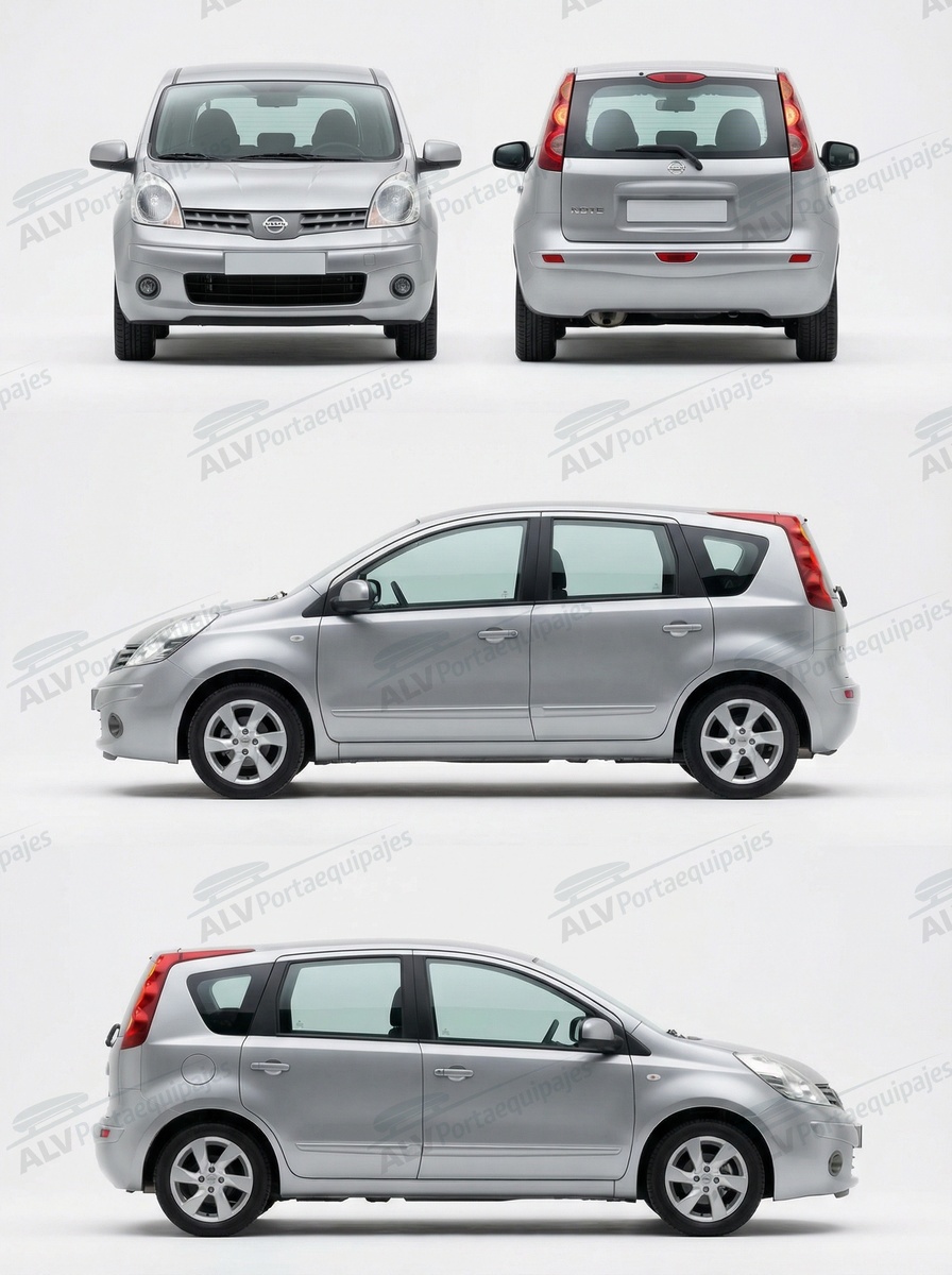 Nissan Note 5p MPV (I/E11 - techo normal) (2006-->2013)