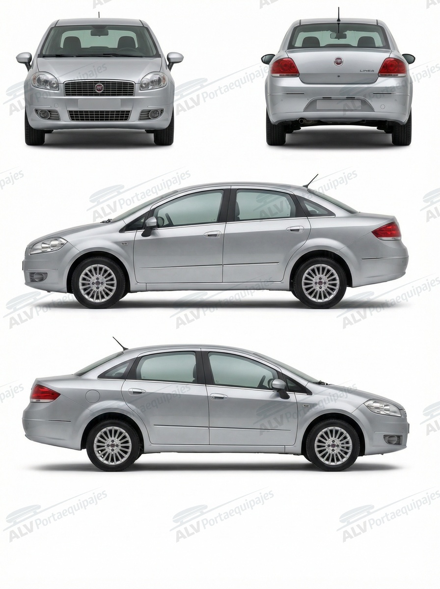 Fiat Linea sed&aacute;n 4p (techo normal) (2007-->2012)