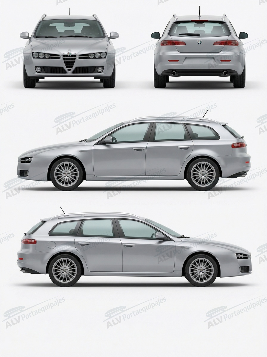 Alfa Romeo 159 SW (railing) (2006-->2011)