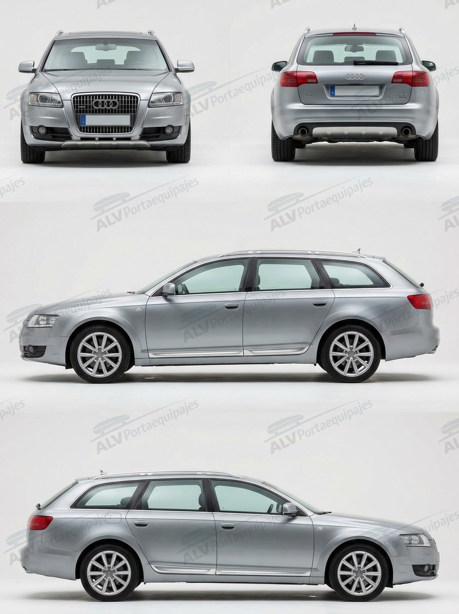 Audi A6 Avant (C6 - railing integrado) (2005-->2011)