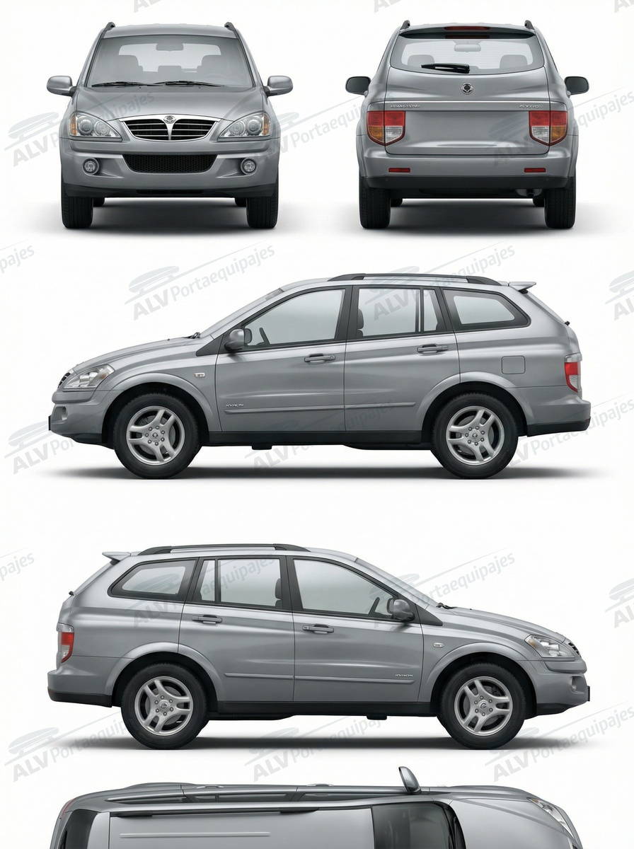 Ssangyong Kyron 5p (railing) (2005-->)