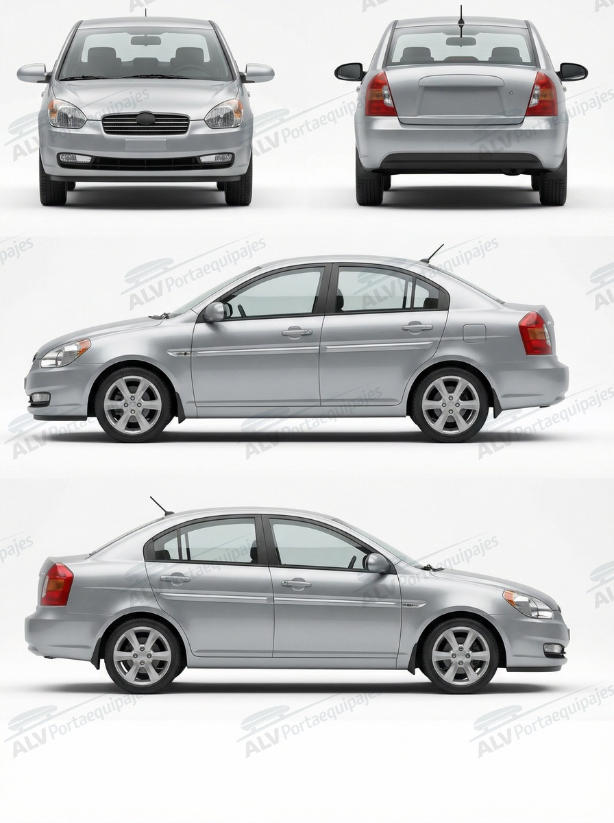 Hyundai Accent sed&aacute;n 4p (III/MC - techo normal) (2005-->2011)