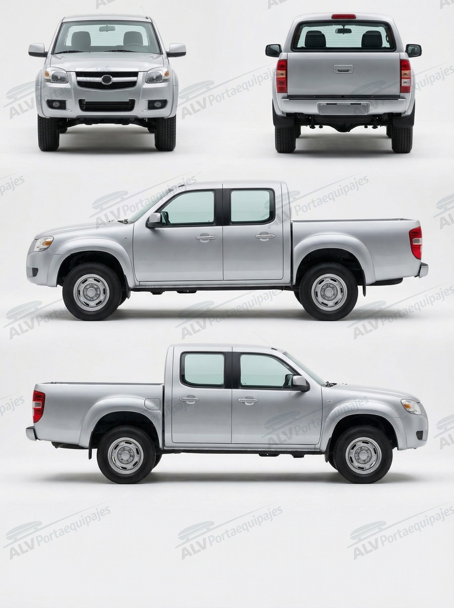 Mazda BT-50 cabina doble (I/J97M - techo normal) (2006-->2011)