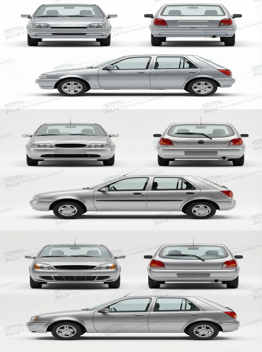 Ford Fiesta 5p (III-IV - techo normal) (1989-->2002)