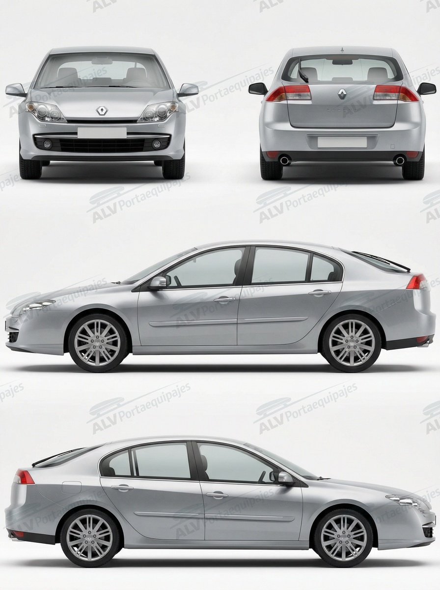 Renault Laguna sed&aacute;n 4/5p (III/X91 - techo normal) (2007-->2015)