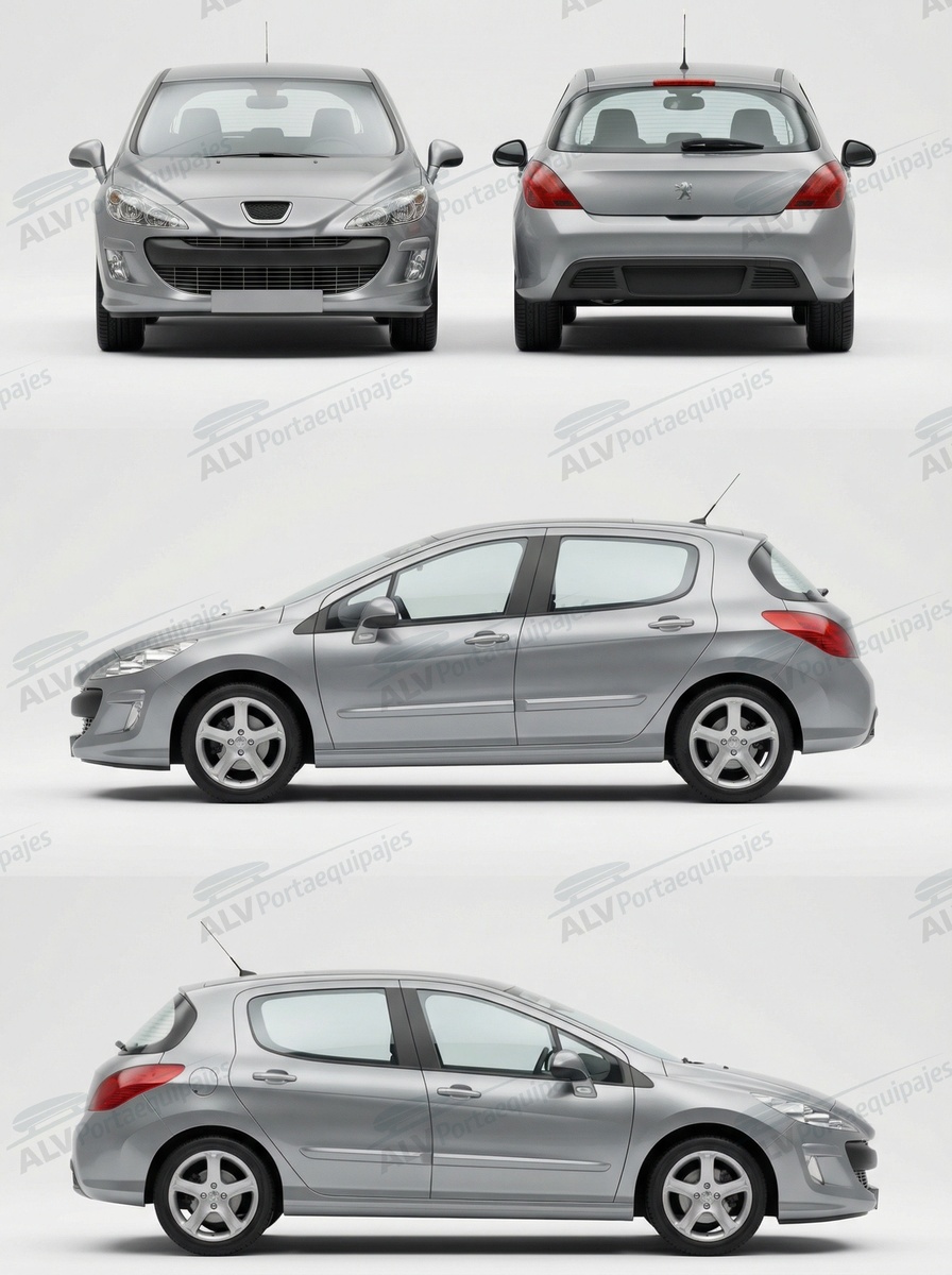 Peugeot 308 5p (I/T7 - fixpoint) (2007-->2013)