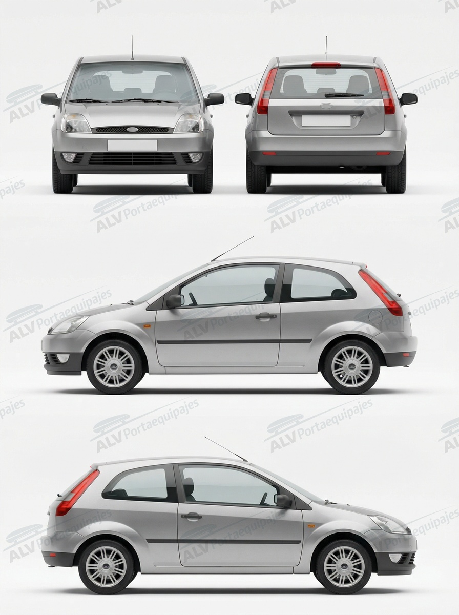 Ford Fiesta 3p (V - techo normal) (2002-->2009)