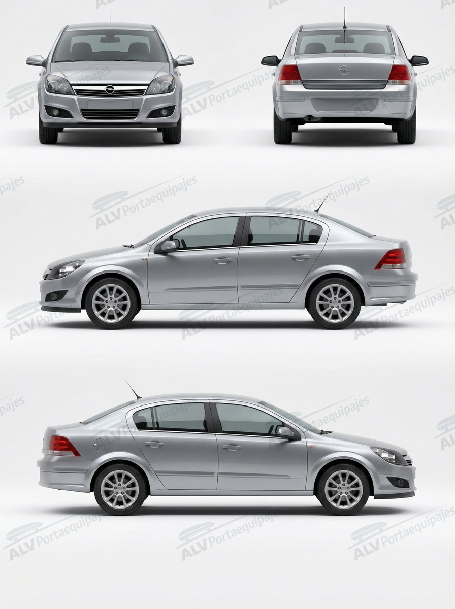 Opel / Vauxhall Astra sed&aacute;n 4p (H - fixpoint) (2004-->2012)