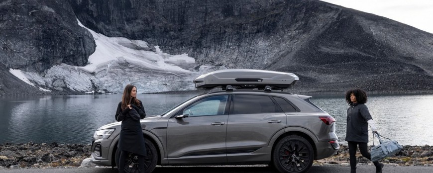 Thule Touring M gris mate: el cofre de techo práctico, seguro y versátil